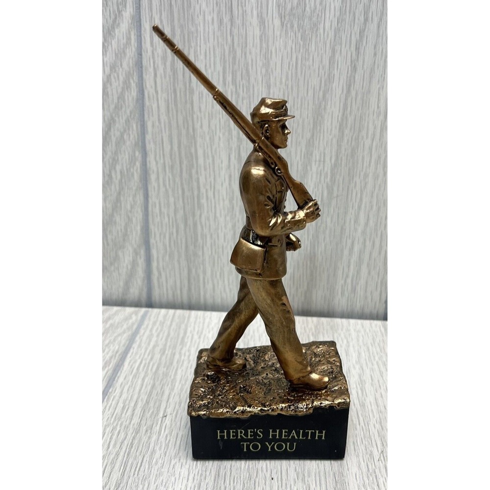 Bradford Exchange Marine Figure Here's Health To You COA Cold Cast Bronze
